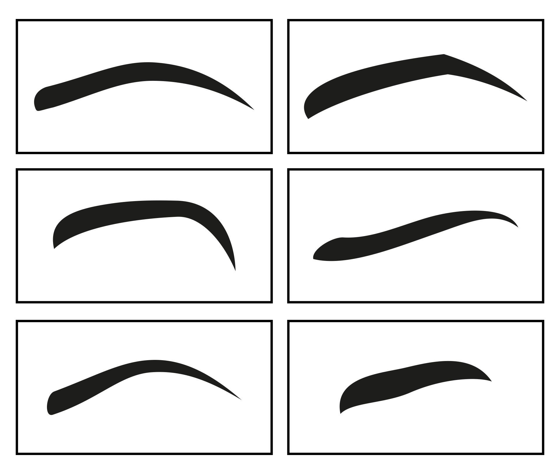 Eyebrow Drawing Tutorial Video Download within Printable Eyebrow Stencils Free