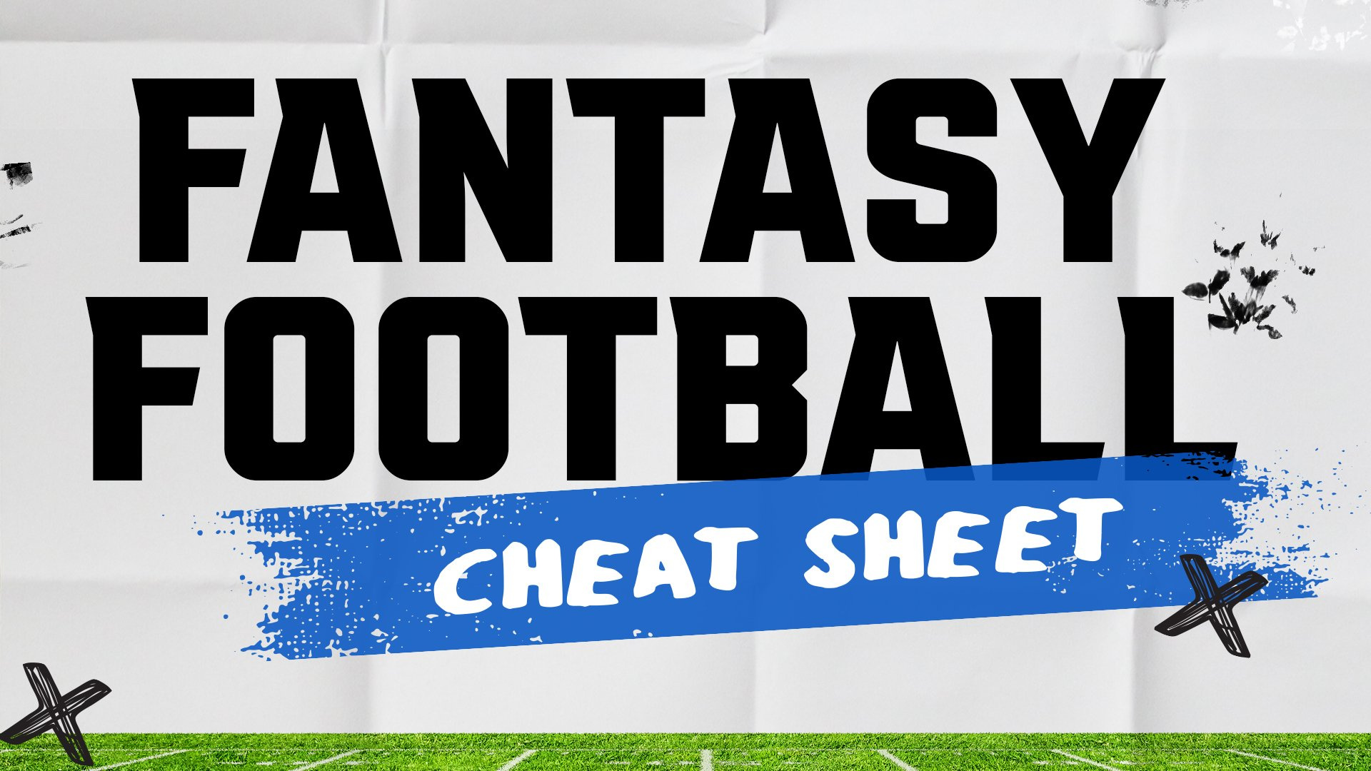 Fantasy Football Cheat Clearance Sheet Printable in Free Fantasy Football Cheat Sheet 2025 Printable