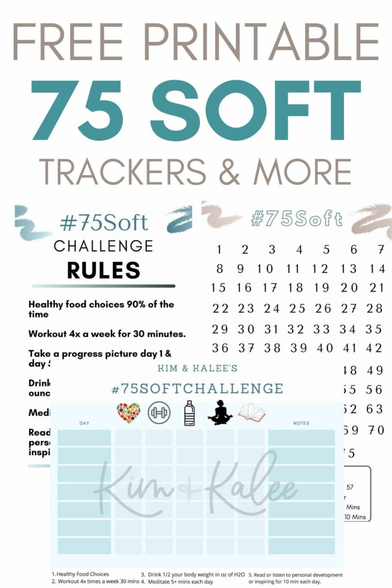 Free 75 Soft Printable Calendar, Worksheet &amp;amp; Template – 75 Soft throughout Free Printable 75 Soft Challenge Calendar