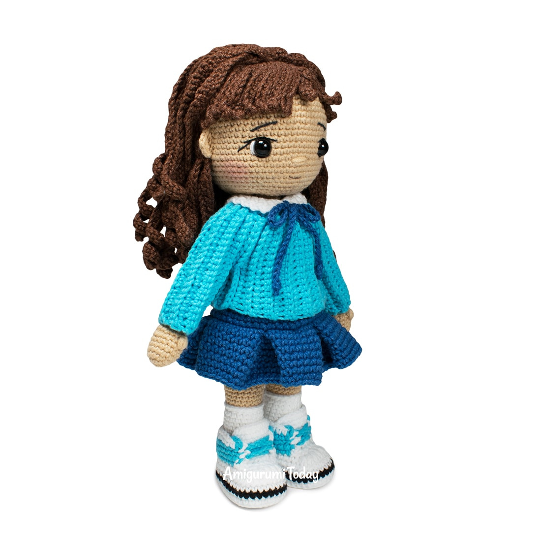 Free Amy Doll Amigurumi Pattern - Amigurumi Today intended for Free Printable Crochet Doll Patterns