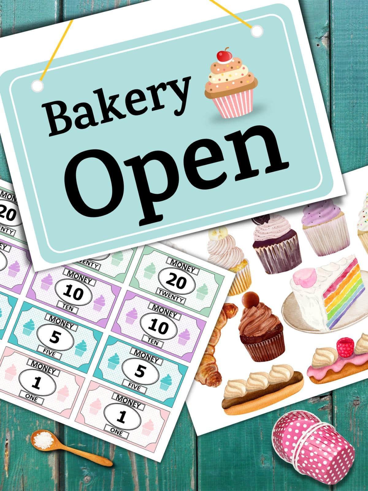 Free Bakery Dramatic Play Printables For Kids - Craft · Share · Play for Free Dramatic Play Printables