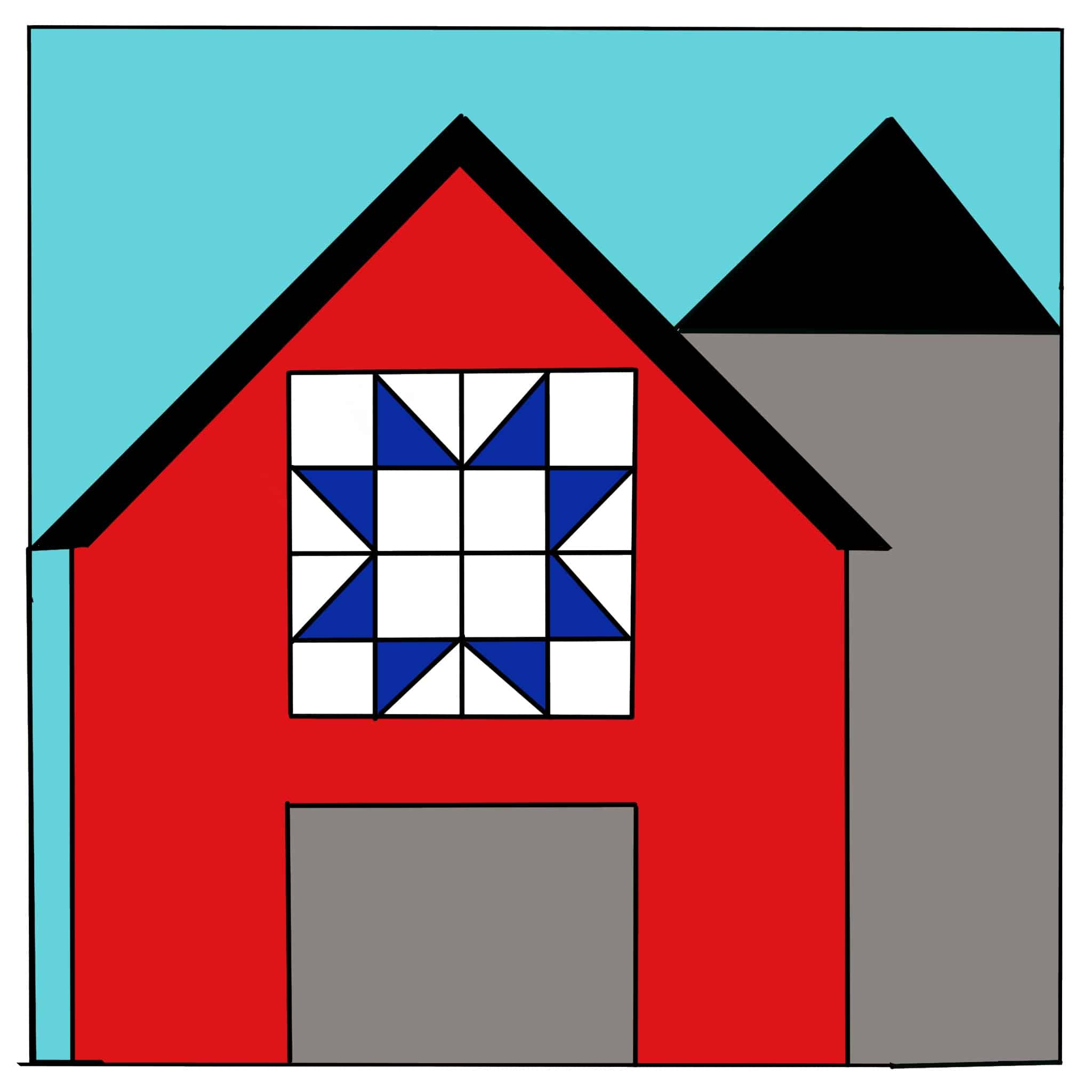 Free Barn Quilt Block Pattern - Always Expect Moore inside Free Printable Barn Quilt Templates