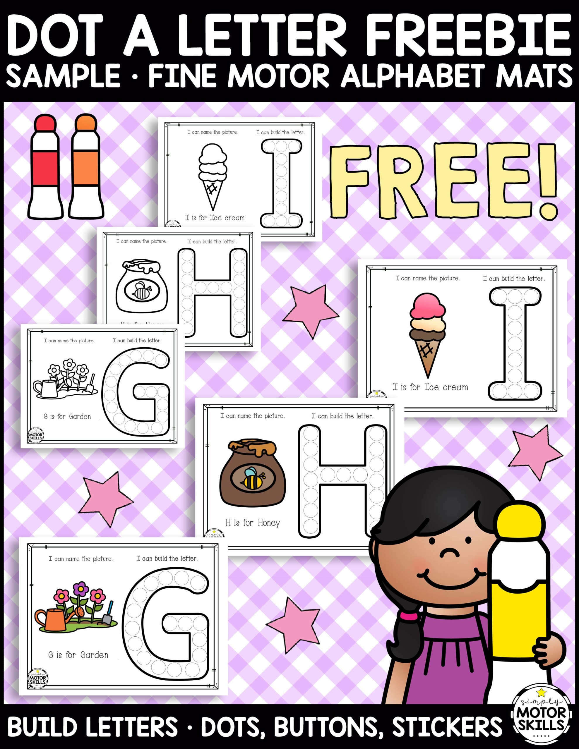 Free Bingo Daubers Printables - Your Therapy Source inside Free Bingo Dauber Printables