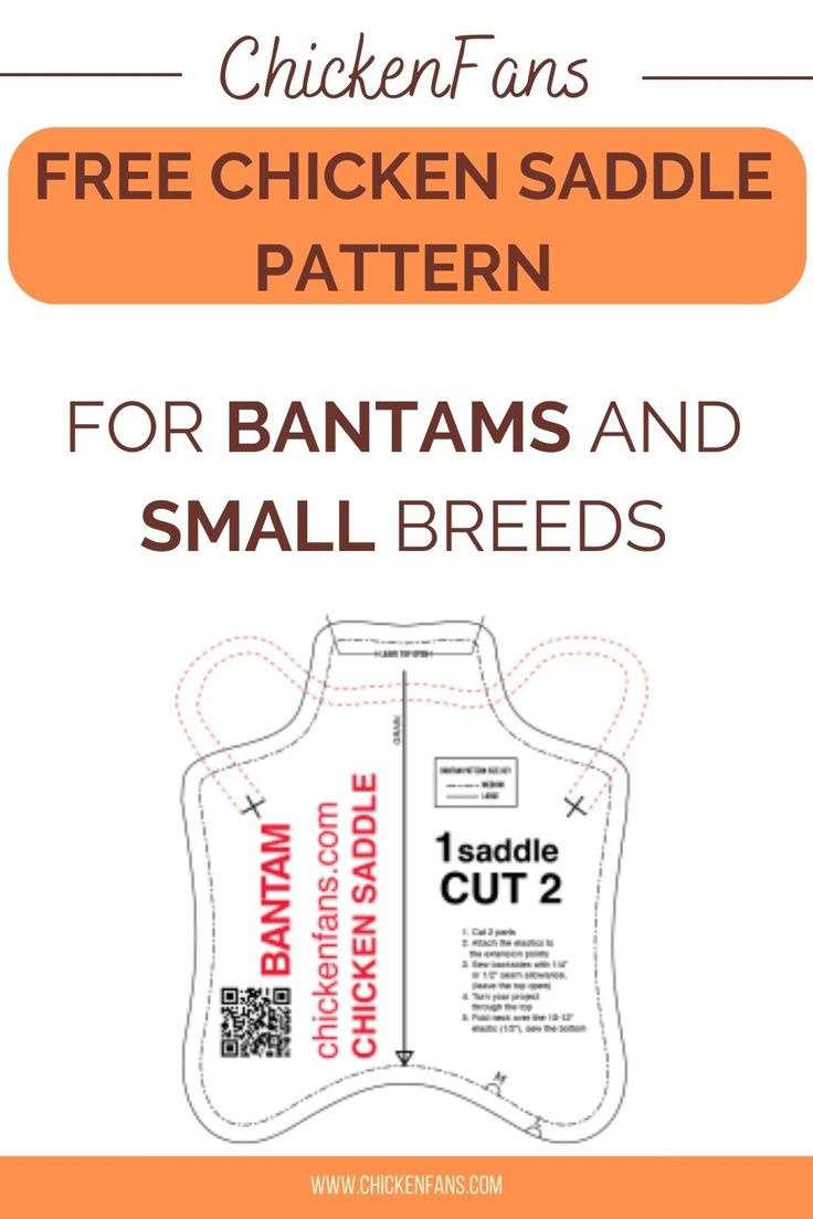 Free Chicken Saddle Pattern For Bantams And Small Chickens within Free Printable Chicken Saddle Pattern