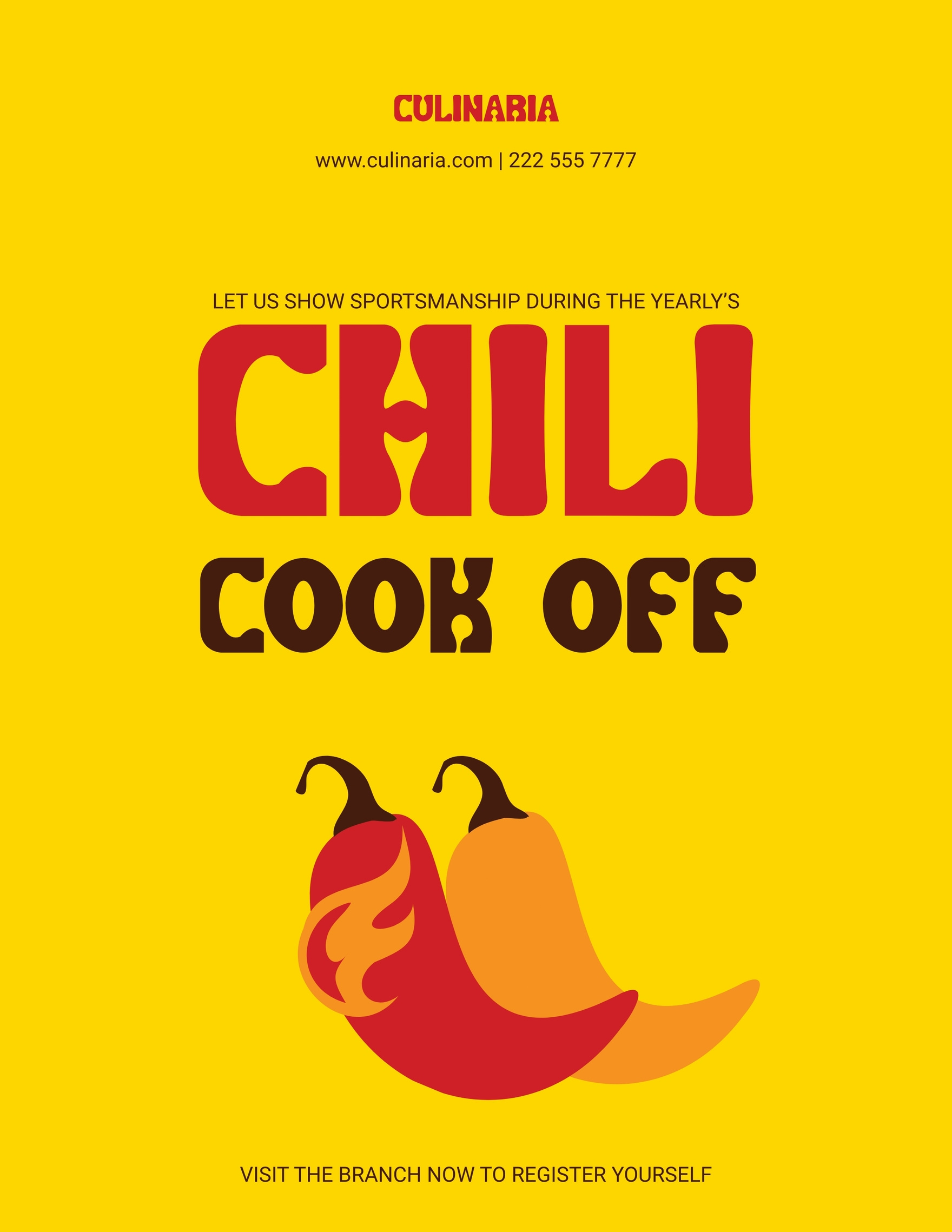 Free Chili Cook Off Flyer Templates, Editable And Printable regarding Printable Chili Cook Off Flyer Template Free