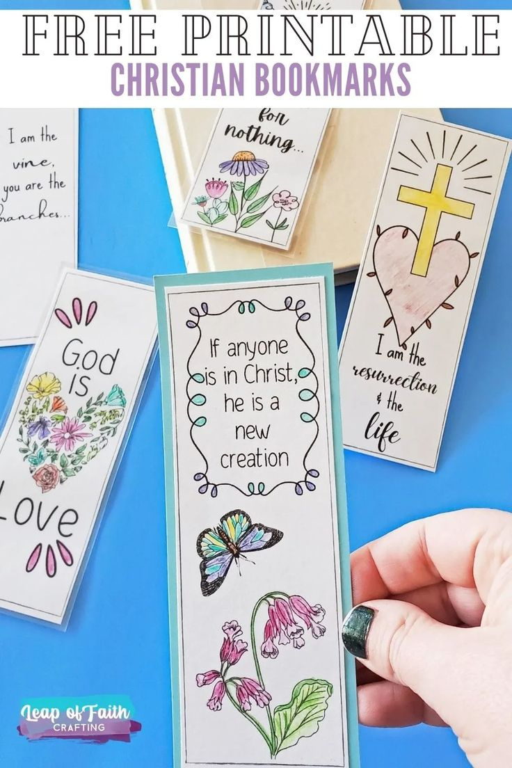 Free Christian Bookmarks To Print And Color! inside Christian Bookmarks Free Printable