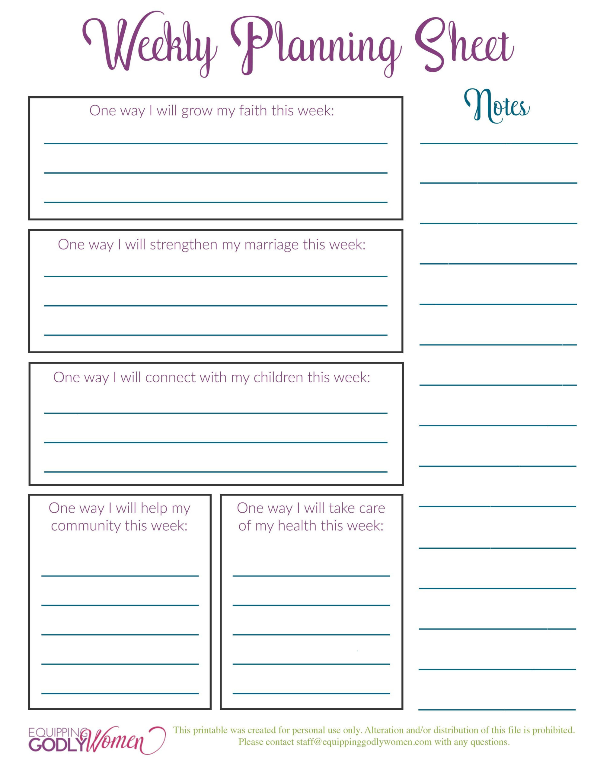 Free Christian Printables in Free Faith Planner Printables