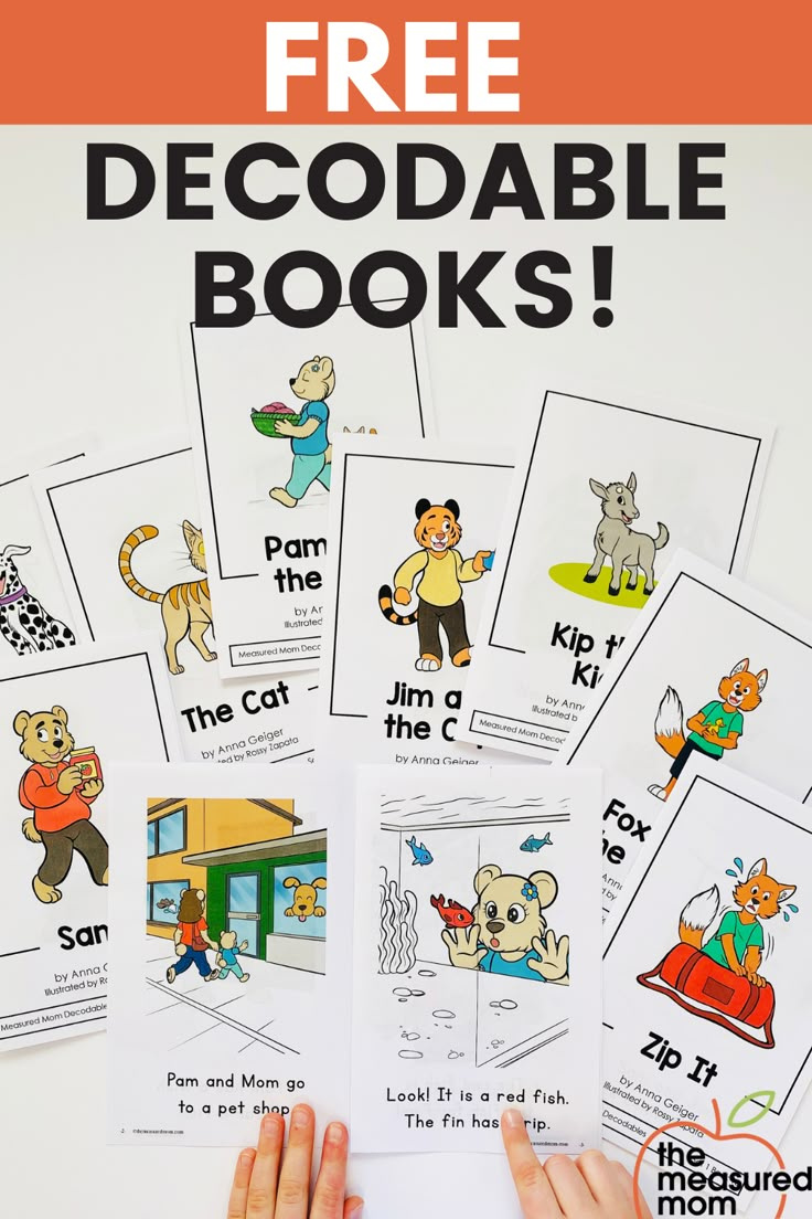 Free Decodable Books intended for Free Printable Decodable Books