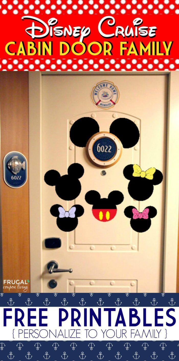 Free Disney Cruise Door Printables inside Disney Cruise Magnets Printable Free