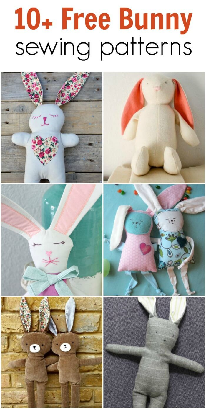 Free Easter Bunny Patterns - Diy Crush pertaining to Printable Stuffed Bunny Pattern Free