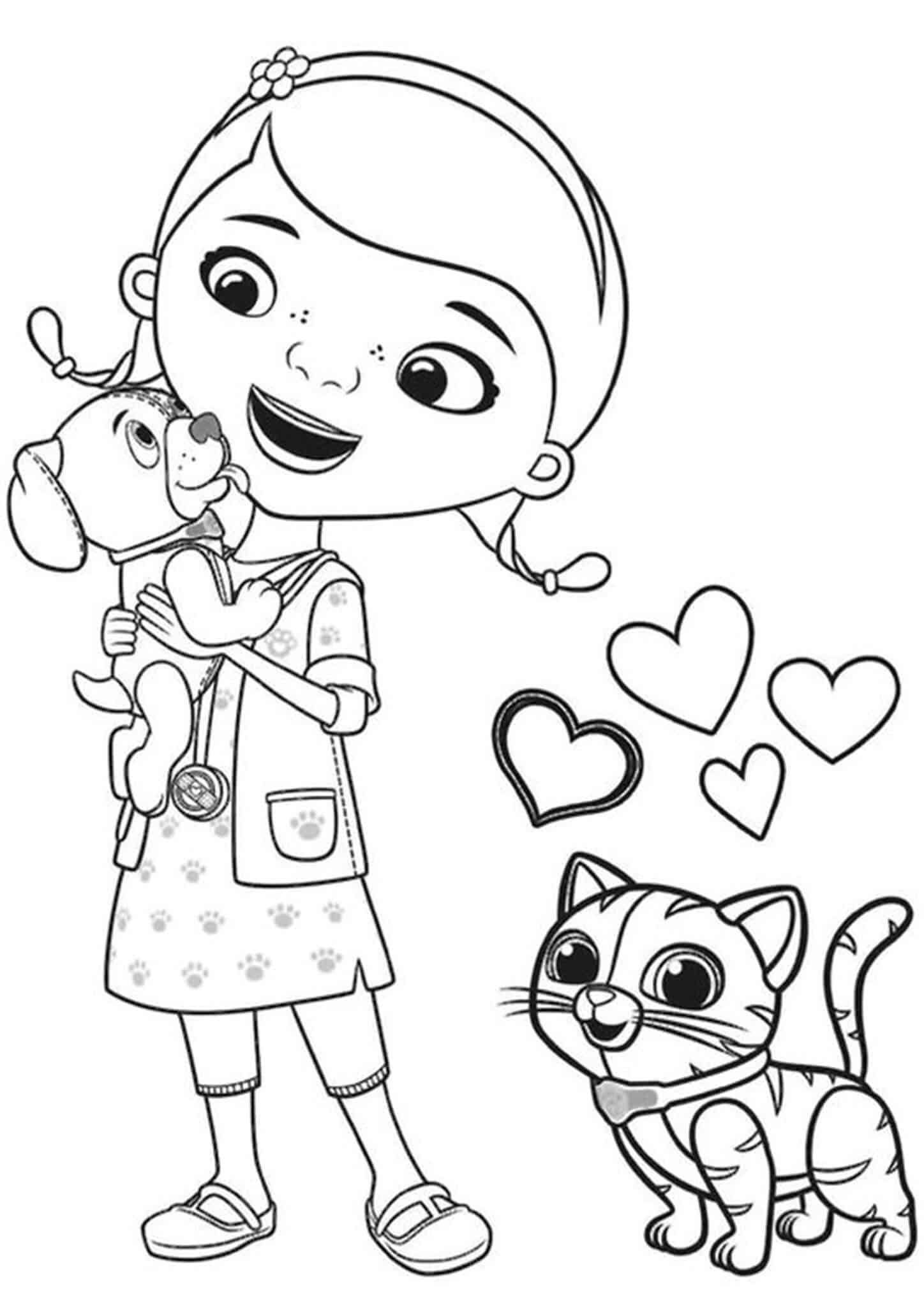 Free &amp;amp; Easy To Print Doc Mcstuffins Coloring Pages with regard to Free Printable Doc Mcstuffins Coloring Pages