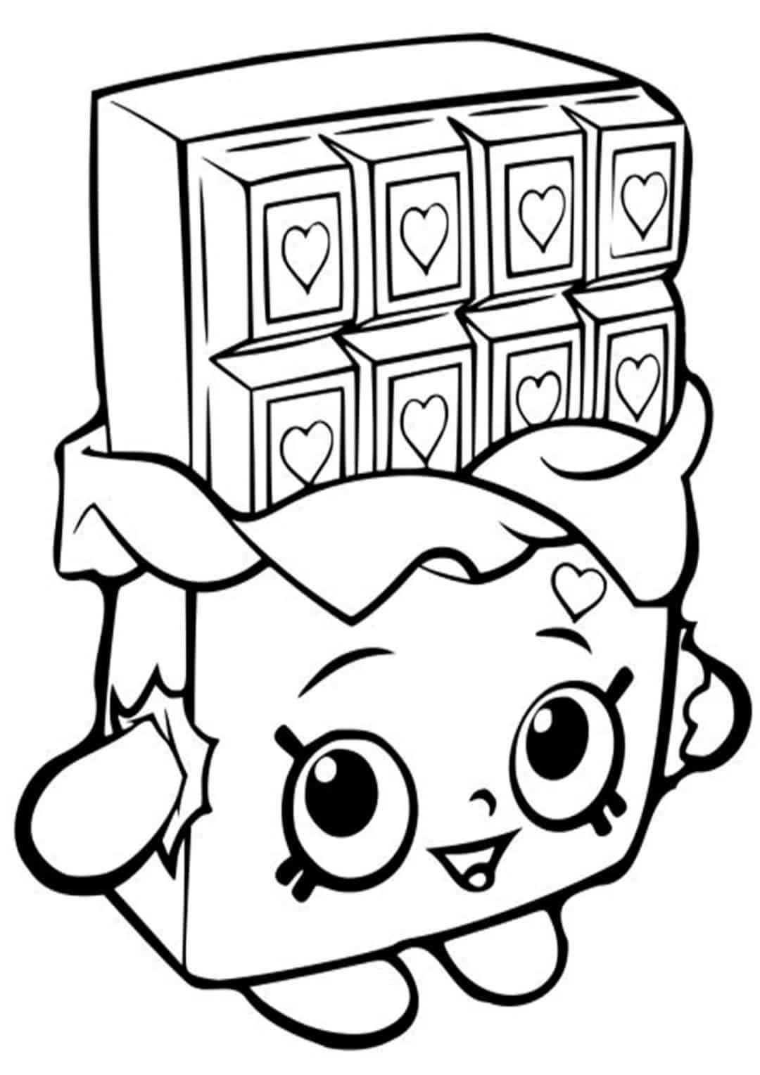 Free &amp;amp; Easy To Print Shopkins Coloring Pages for Shopkins Free Printable Coloring Pages