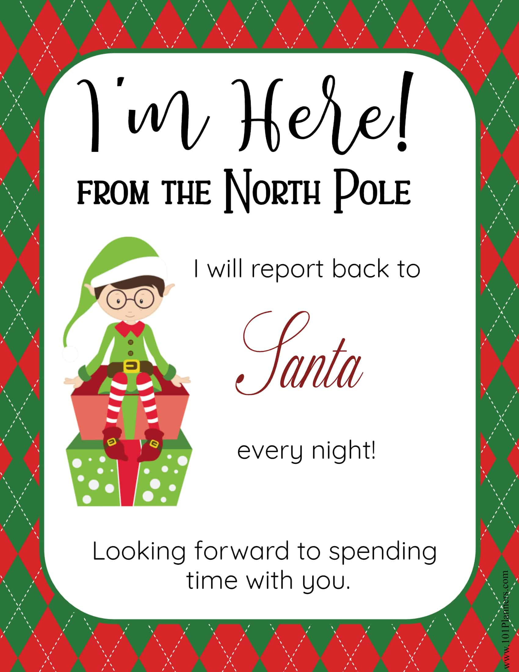 Free Editable Elf On The Shelf Letter Template &amp;amp; Elf Notes for Elf On The Shelf Letter Free Printable