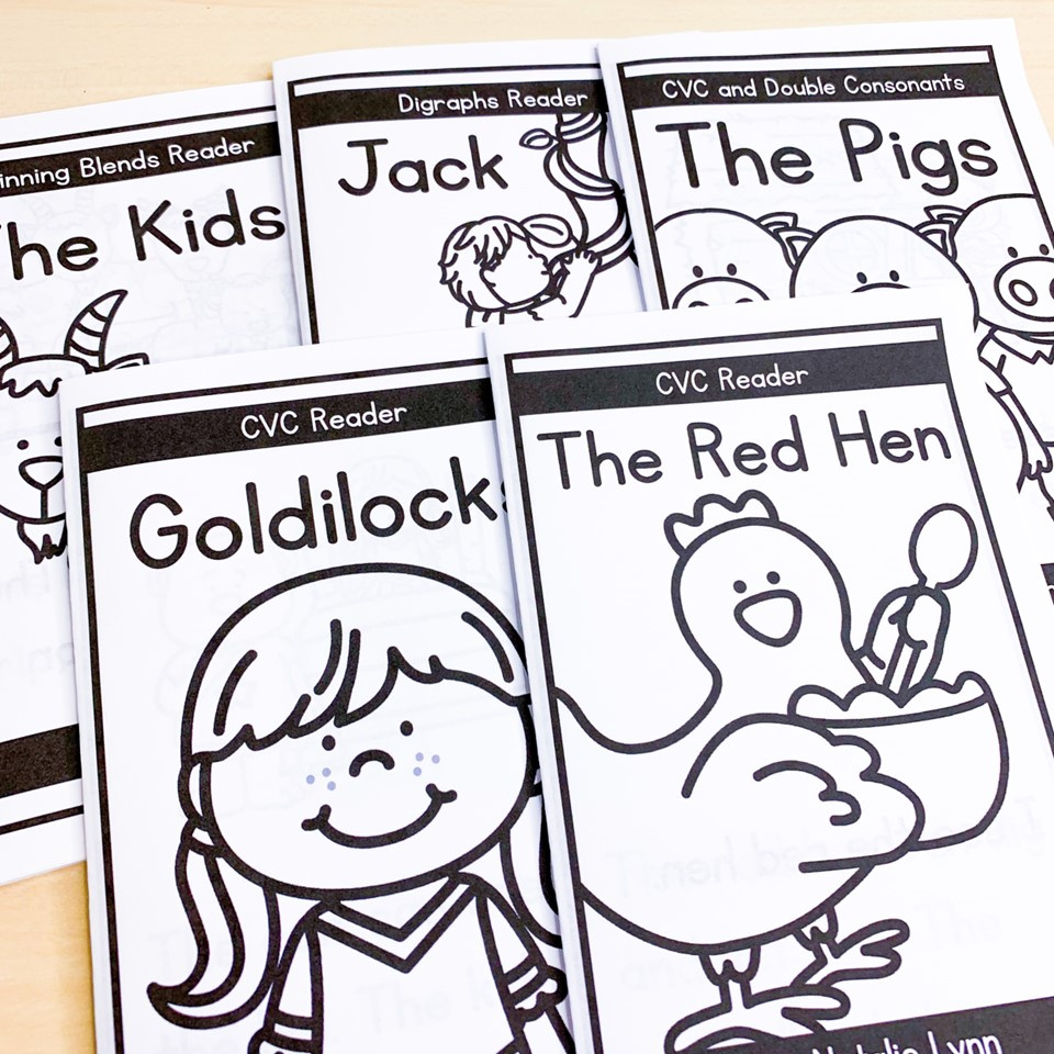 Free Fairytale And Fable Decodable Readers for Free Printable Decodable Books