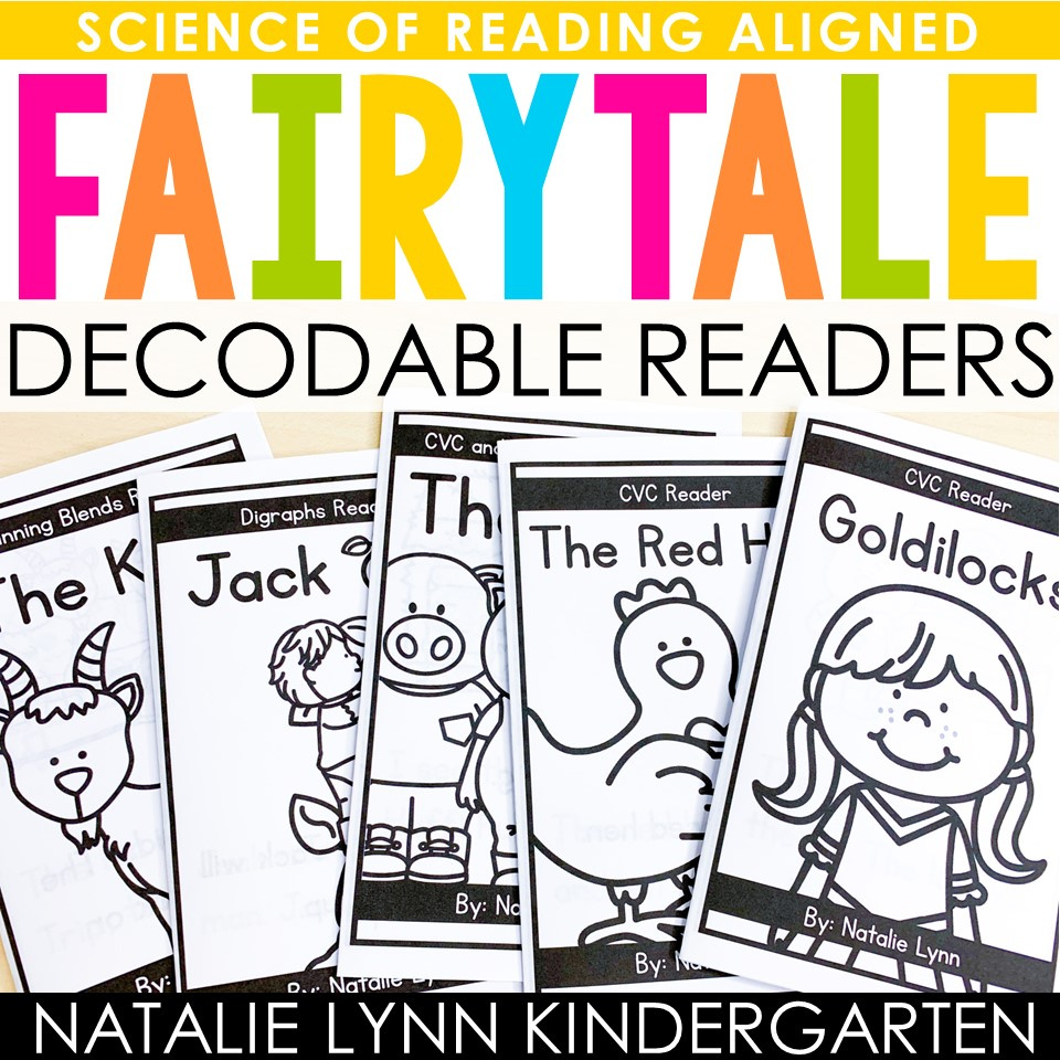 Free Fairytale And Fable Decodable Readers regarding Free Printable Decodable Books For Kindergarten