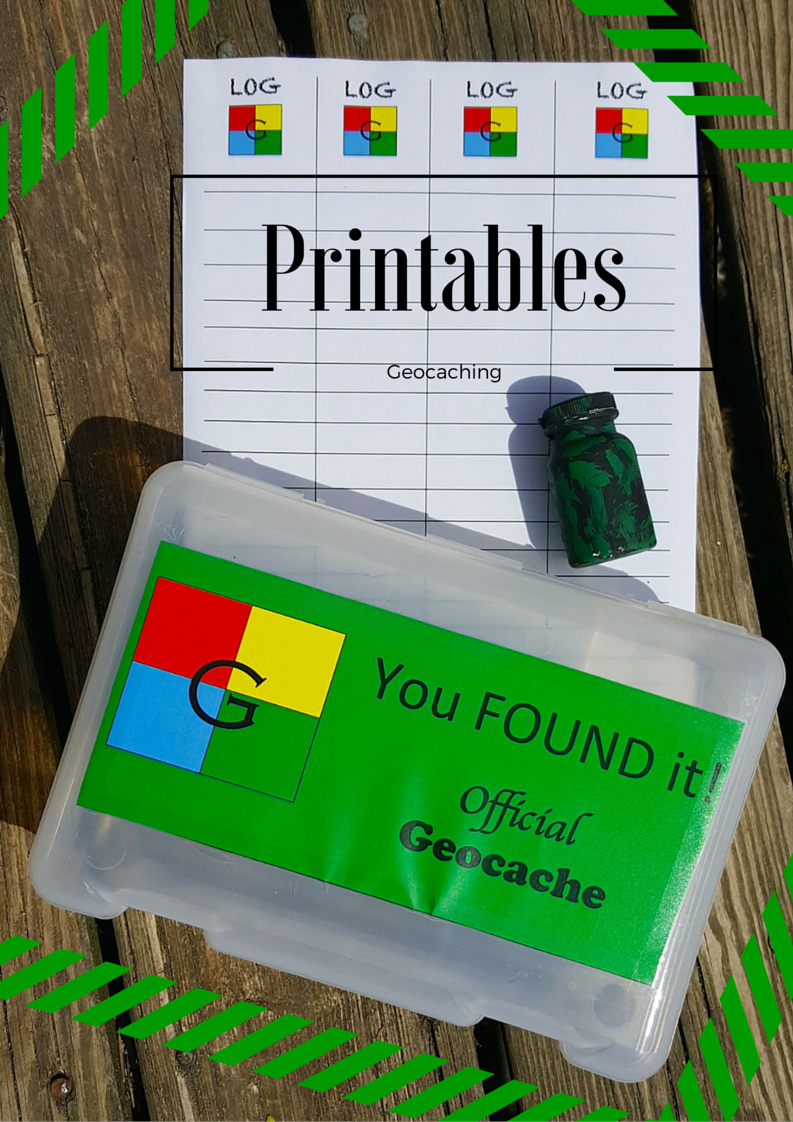 Free Geocache Printable Logs &amp;amp; Signs For Geocache Containers intended for Geocache Label Free Printable