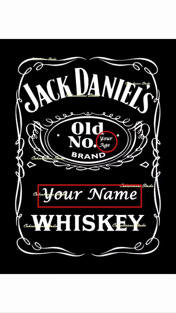 Free Jack Daniels Label Template throughout Downloadable Free Printable Jack Daniels Template