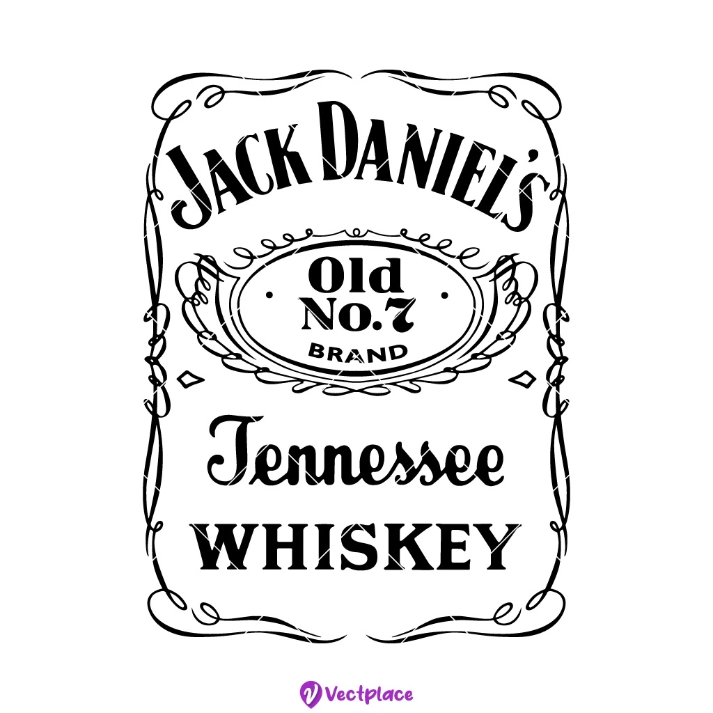 Free Jack Daniels Svg - Vectplace with Downloadable Free Printable Jack Daniels Template