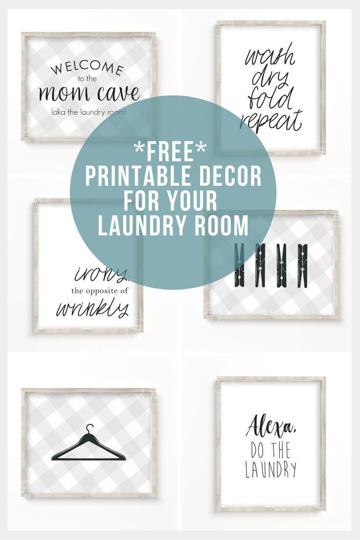 Free Laundry Room Printables for Free Printables For Laundry Room