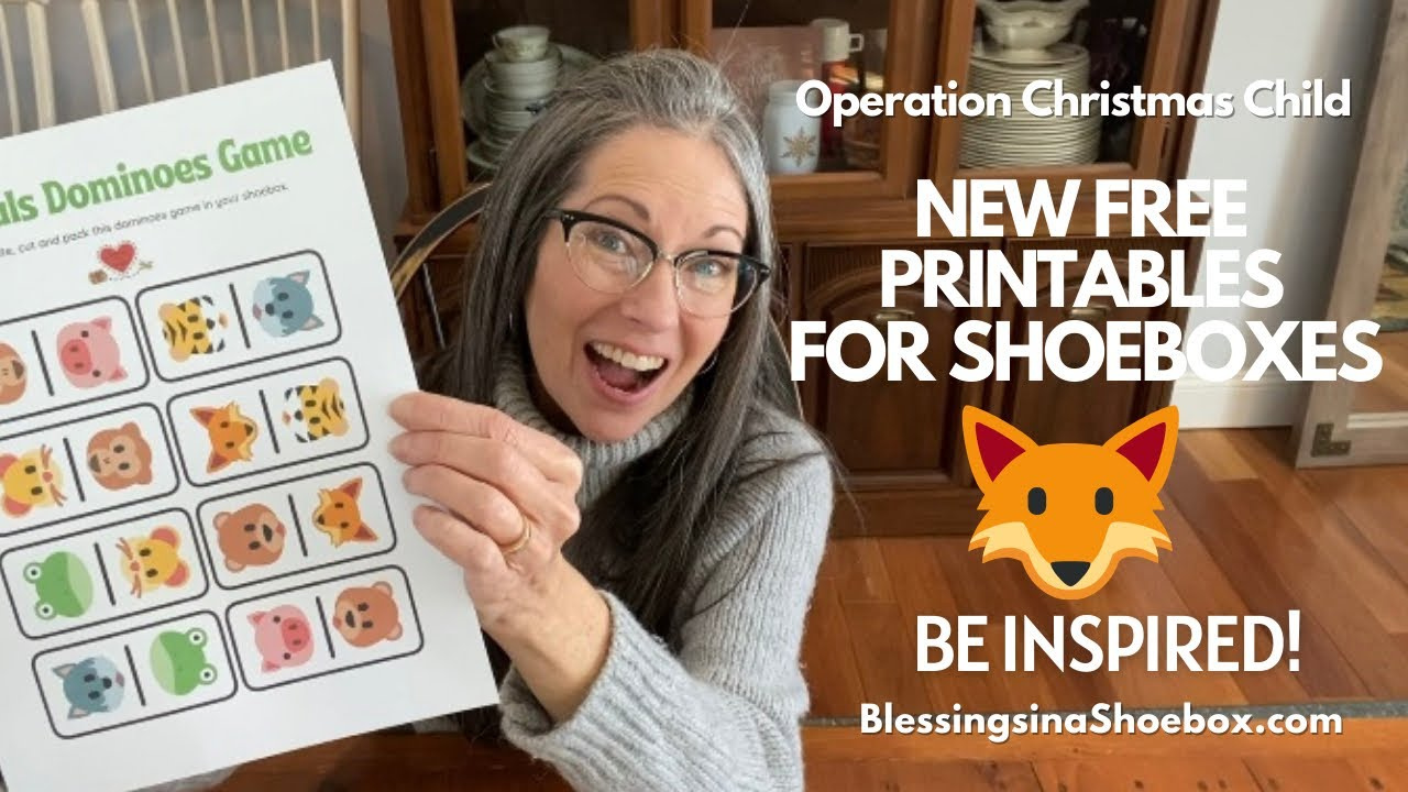 Free New Printables For Occ Shoeboxes Blessingsinashoebox &amp;amp;Blessings In A Shoebox Facebook Group inside Blessings in a Shoebox Free Printables