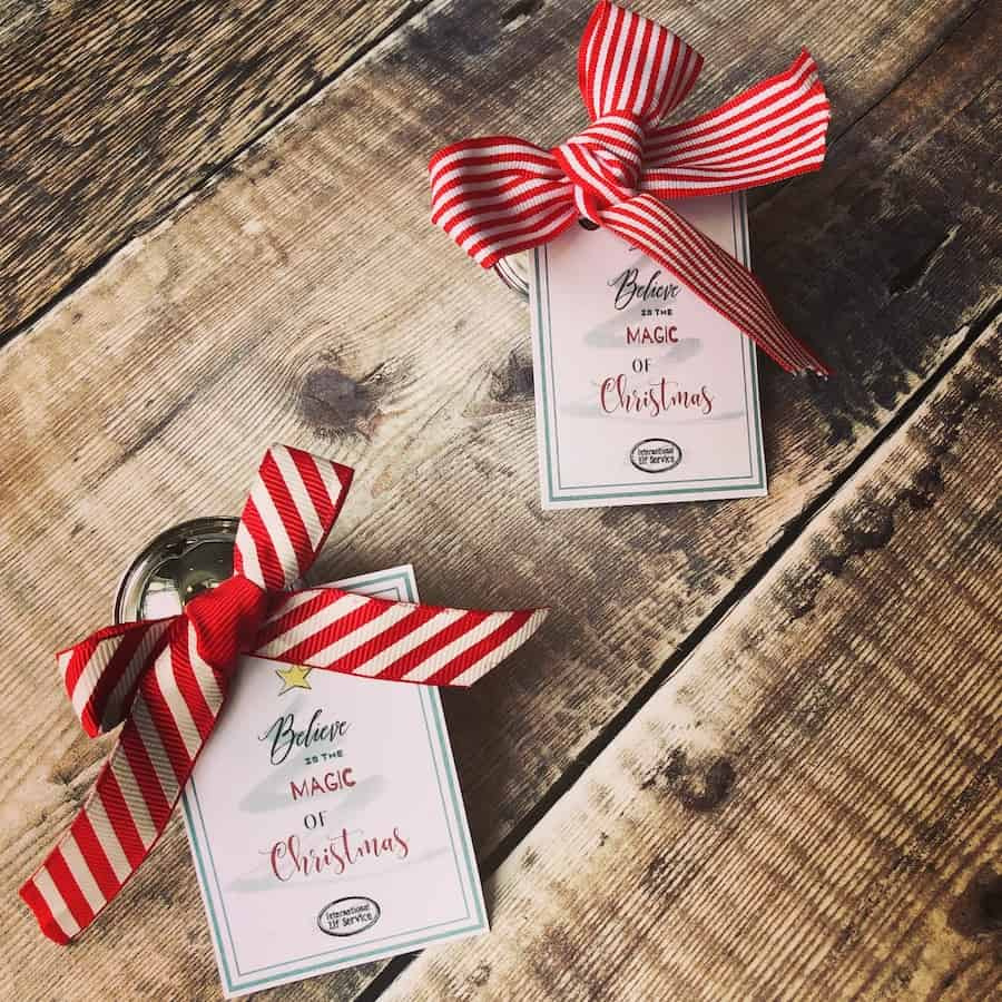 Free Polar Express Christmas Bell Tags Printable - International regarding Free Printable Polar Express Bell Tags