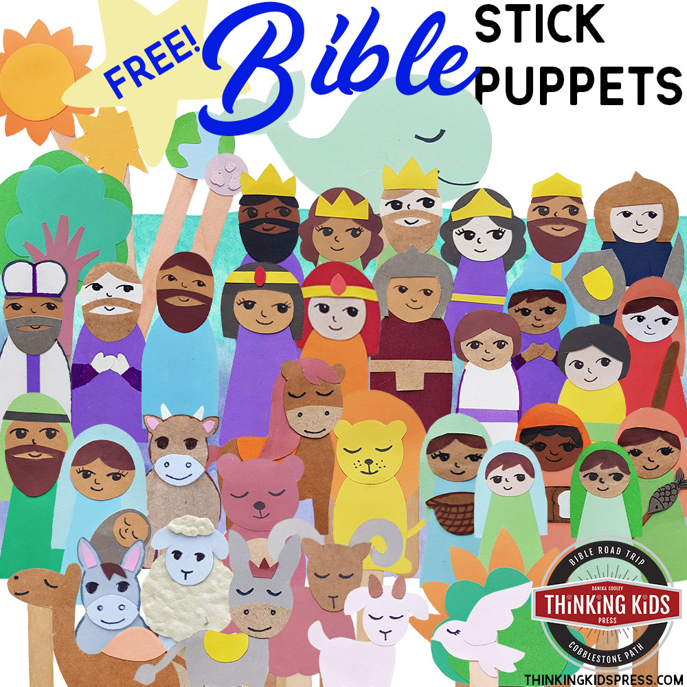 Free Printable Bible Stick Puppets - Thinking Kids pertaining to Free Printable Bible Stick Puppets