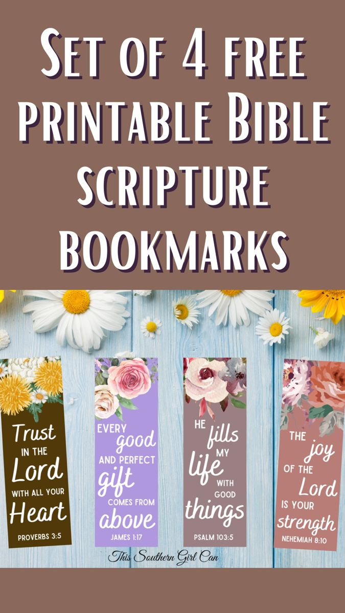 Free Printable Bible Verse Bookmarks with regard to Free Printable Bible Verse Bookmark Printable