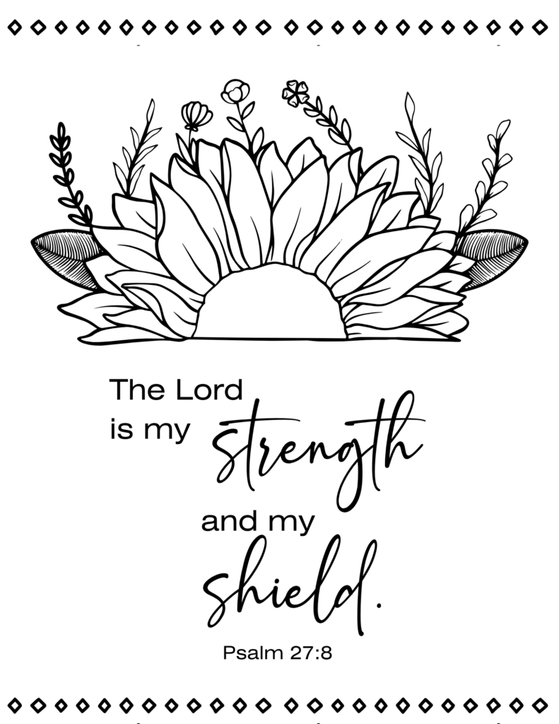 Free Printable Bible Verse Coloring Pages - Out Upon The Waters in Free Printable Scripture Coloring Pages