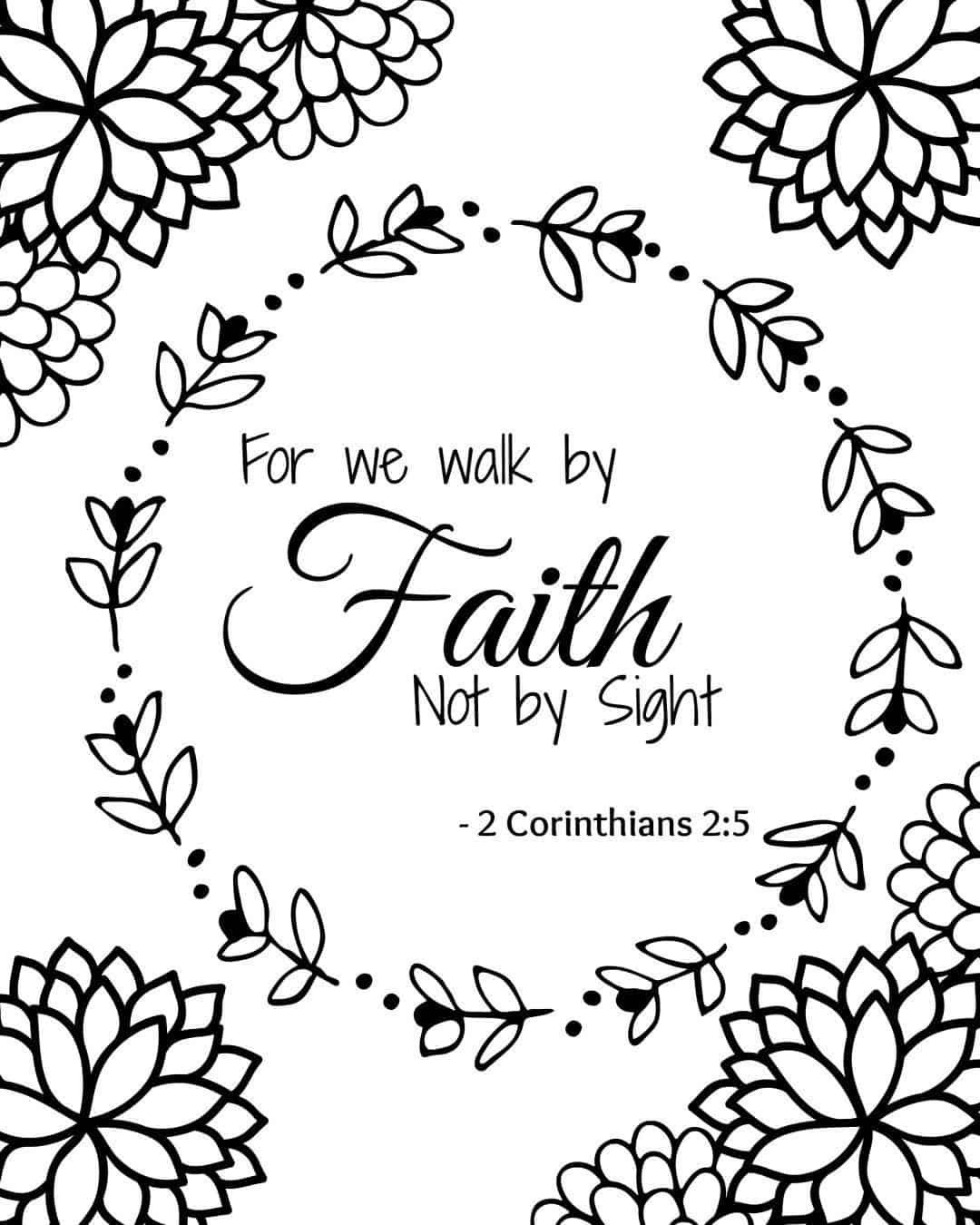 Free Printable Bible Verse Coloring Sheets inside Free Printable Bible Verse Coloring Pages For Adults