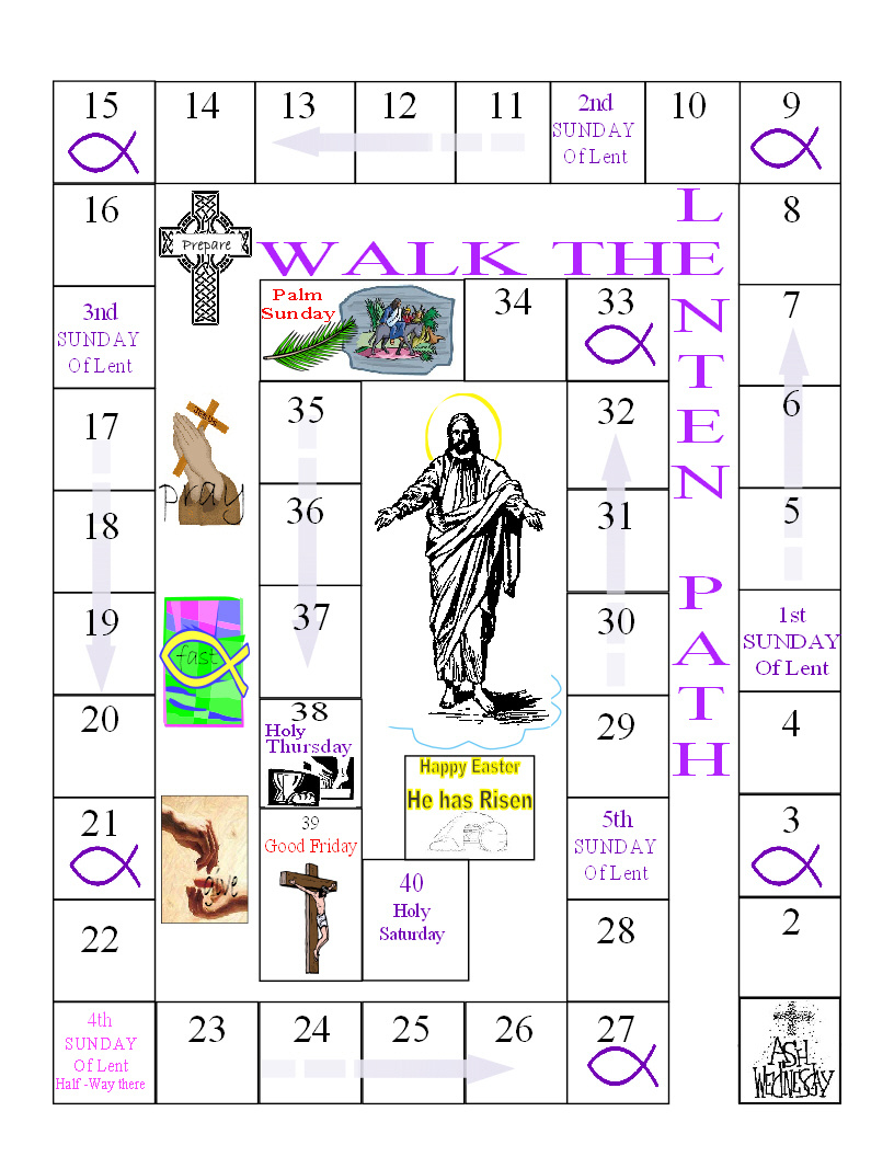 Free Printable Calendars For Lent And Easter with regard to Free Printable Lenten Calendars