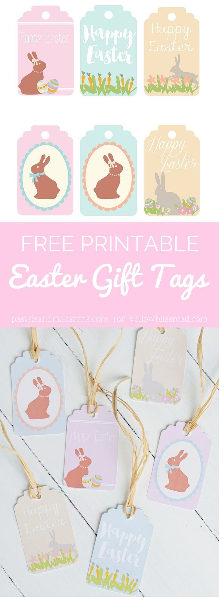 Free Printable Easter Gift Tags inside Print Free Easter Gift Tags Free Printable