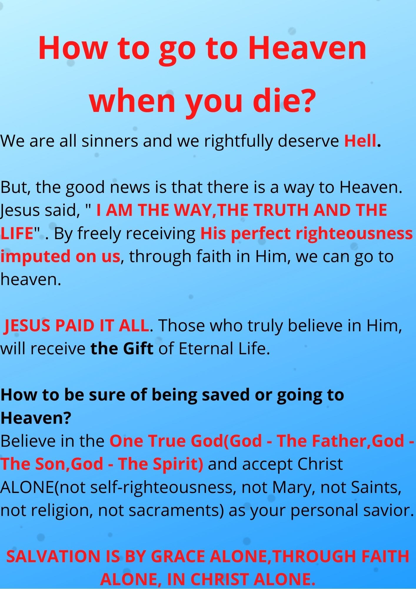 Free Printable Gospel Tracts for Printable Gospel Tracts Free