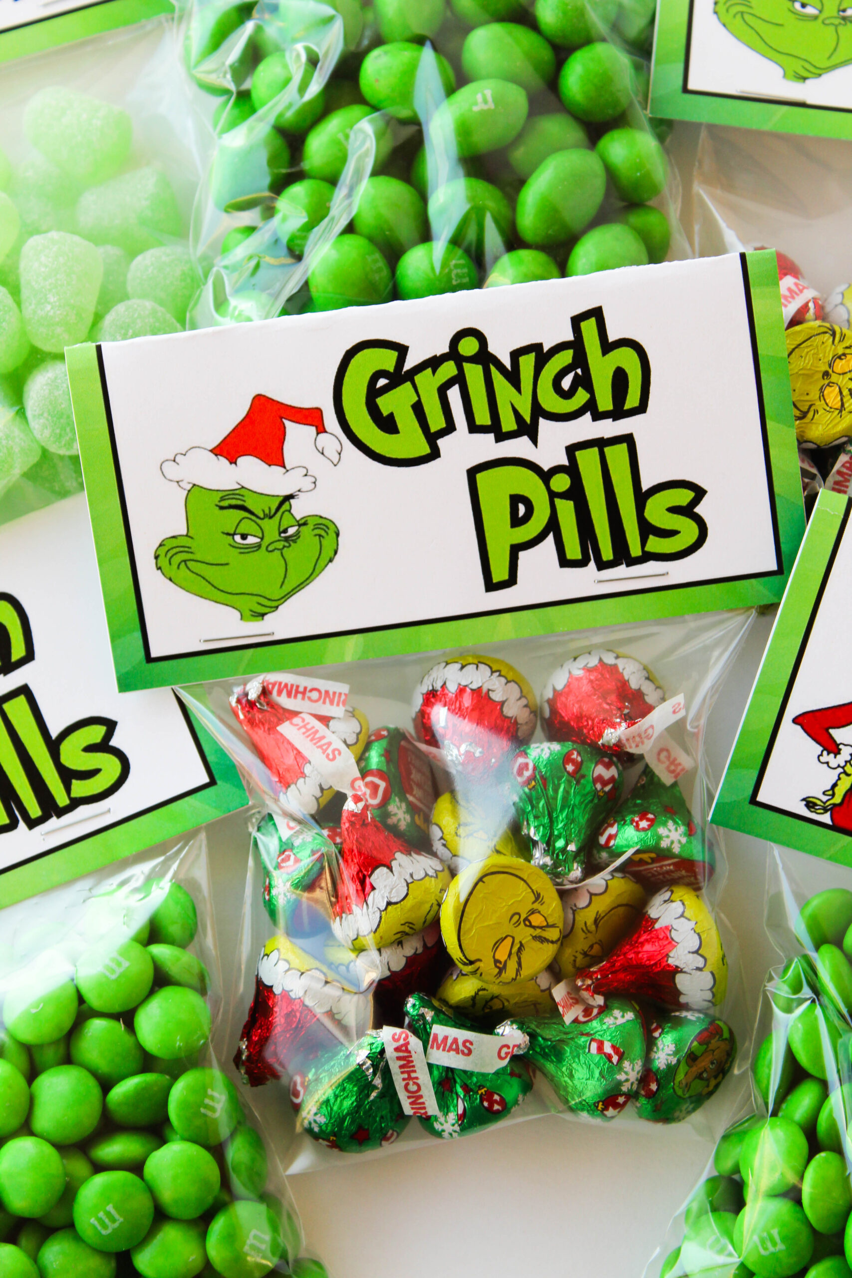 Free Printable Grinch Pills Bag Topper | Baking You Happier throughout Free Printable Grinch Pills Bag Topper