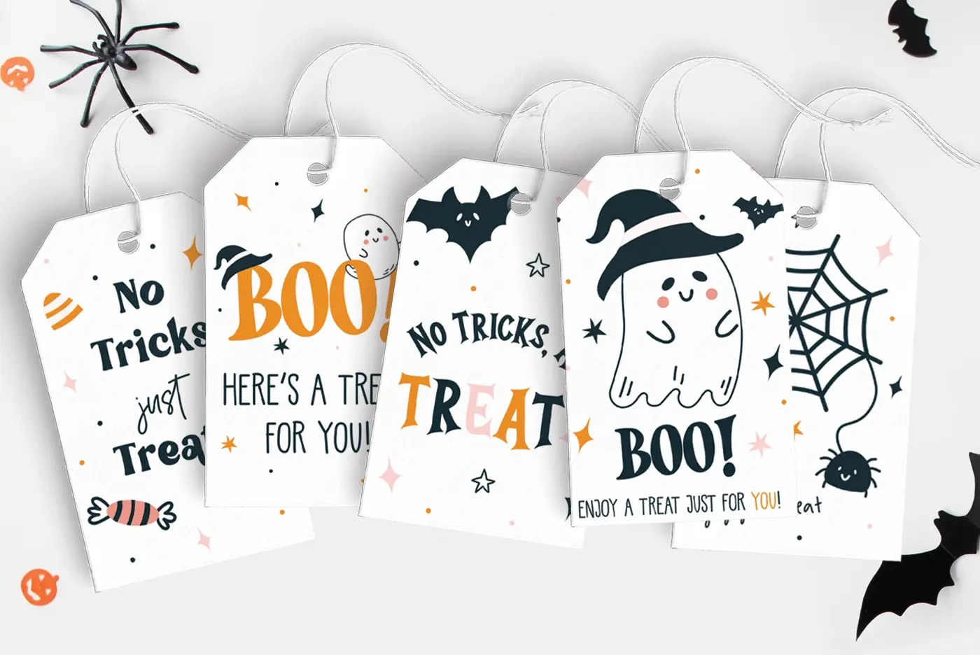 Free Printable Halloween Treat Bag Tags - Favorite Printables intended for Halloween Gift Tags Free Printable