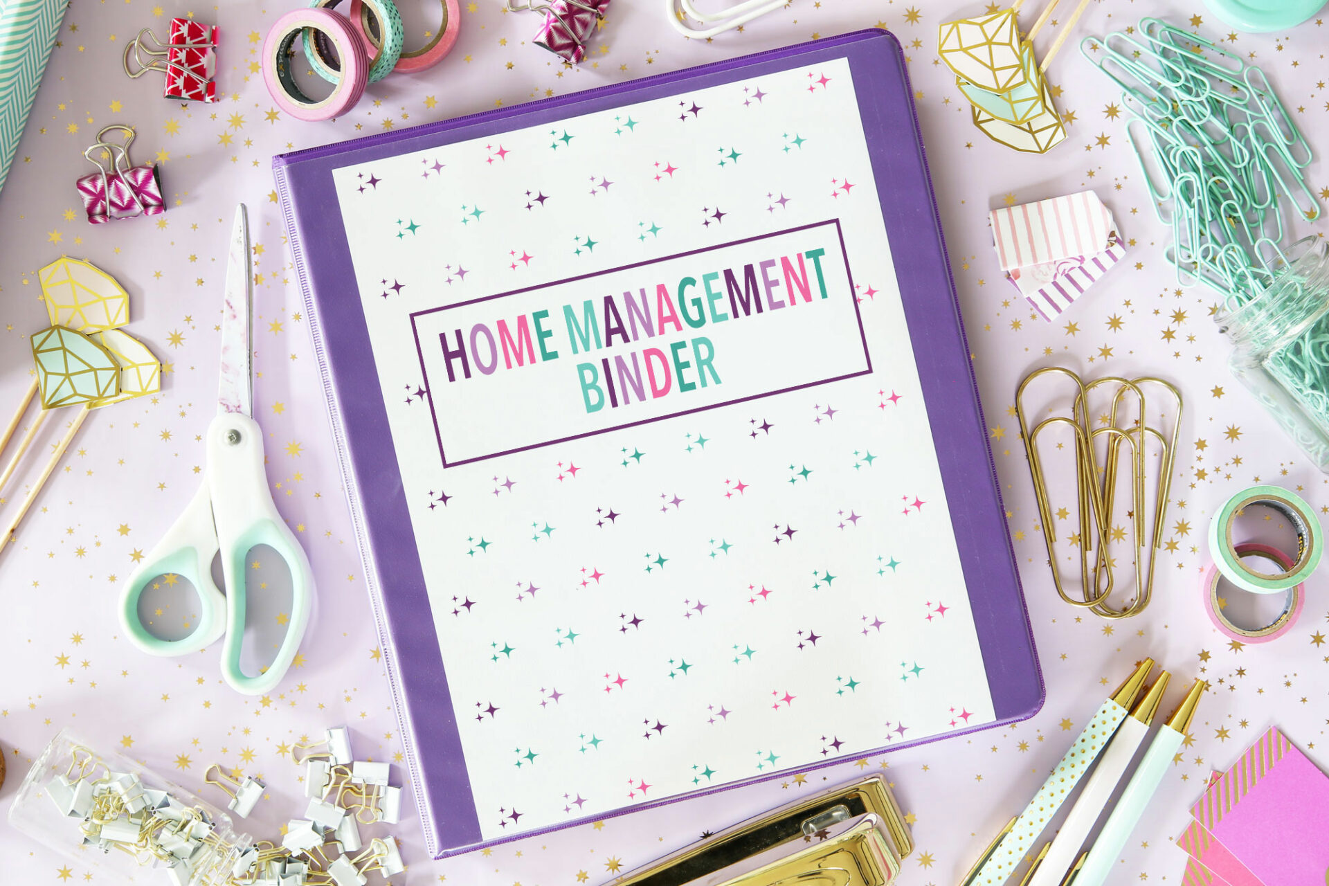 Free Printable Home Management Binder To Organize Your Life regarding Free Home Management Printables