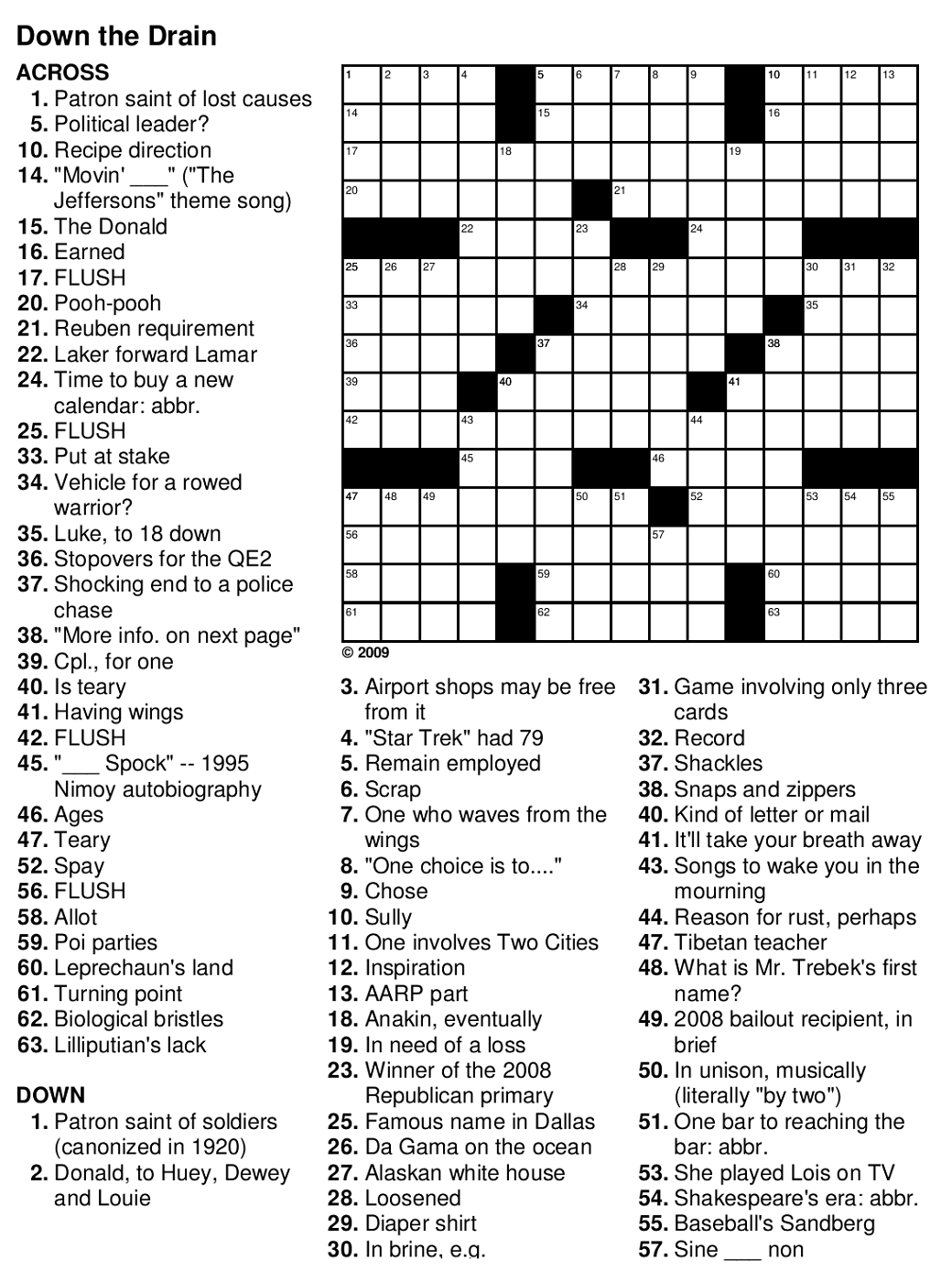 Free Printable Large Print Crossword Puzzles For Seniors within Free Crosswords For Seniors Printable