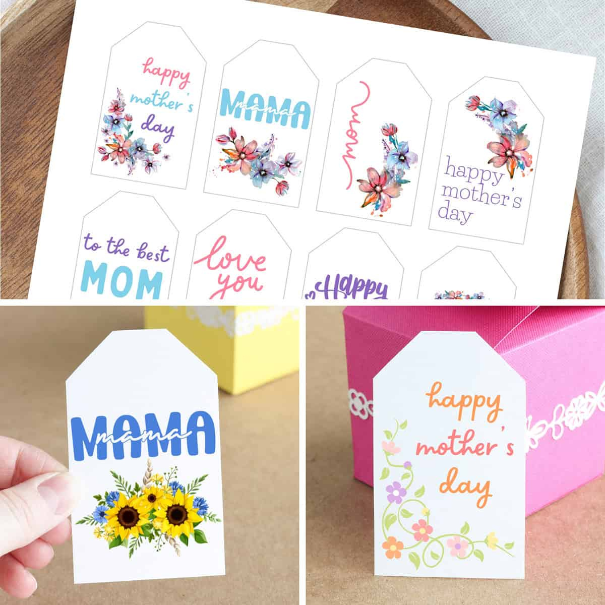 Free Printable Mother&amp;#039;S Day Gift Tags - Aubree Originals regarding Free Printable Mother&amp;#039;S Day Tags