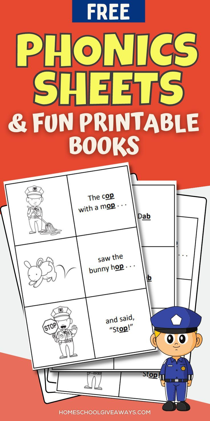 Free Printable Phonics Books And Worksheets pertaining to Free Printable Phonics Books