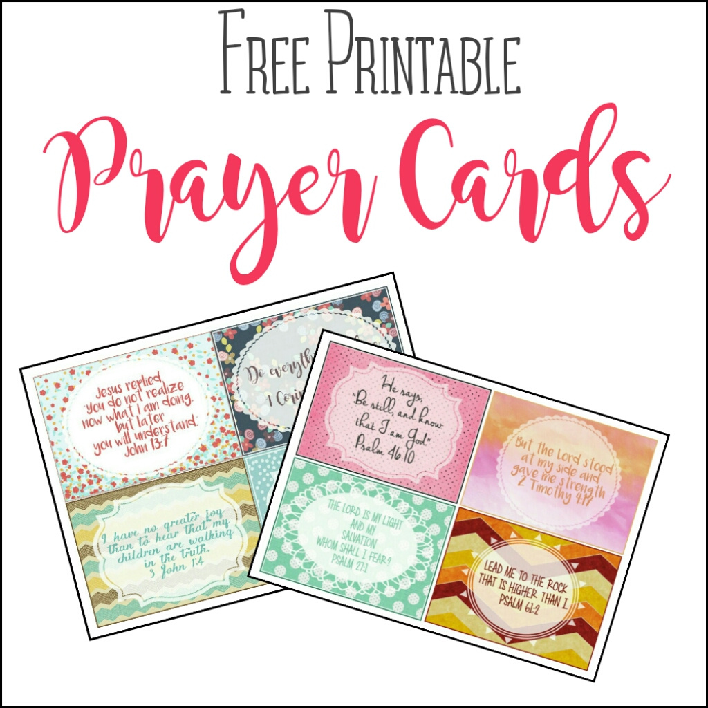 Free Printable Prayer Cards – Angela Tyler within Free Printable Prayer Cards