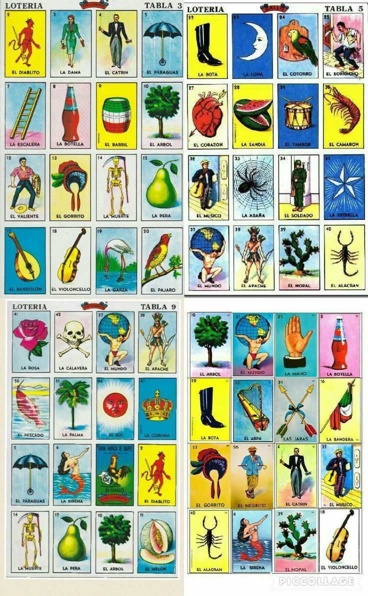 Free Printable | Puzzles | Bingo Cards | Worksheets inside Downloadable Printable Loteria Cards Free