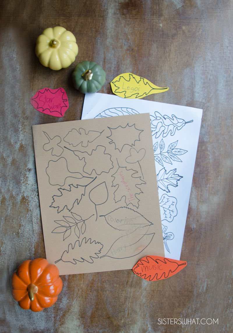 Free Printable Thankful Leaves Coloring Page - Sisters, What! inside Thankful Leaves Free Printable