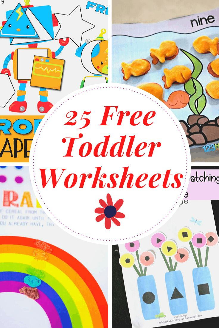 Free Printable Toddler Worksheets To Teach Basic Skills inside Free Printable Activities For 2 Year Olds