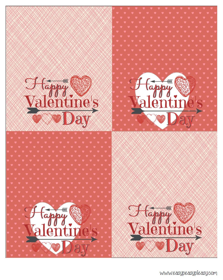 Free Printable Valentine Treat Bag Toppers - Easy Peasy Pleasy regarding Valentine Bag Topper Free Printable