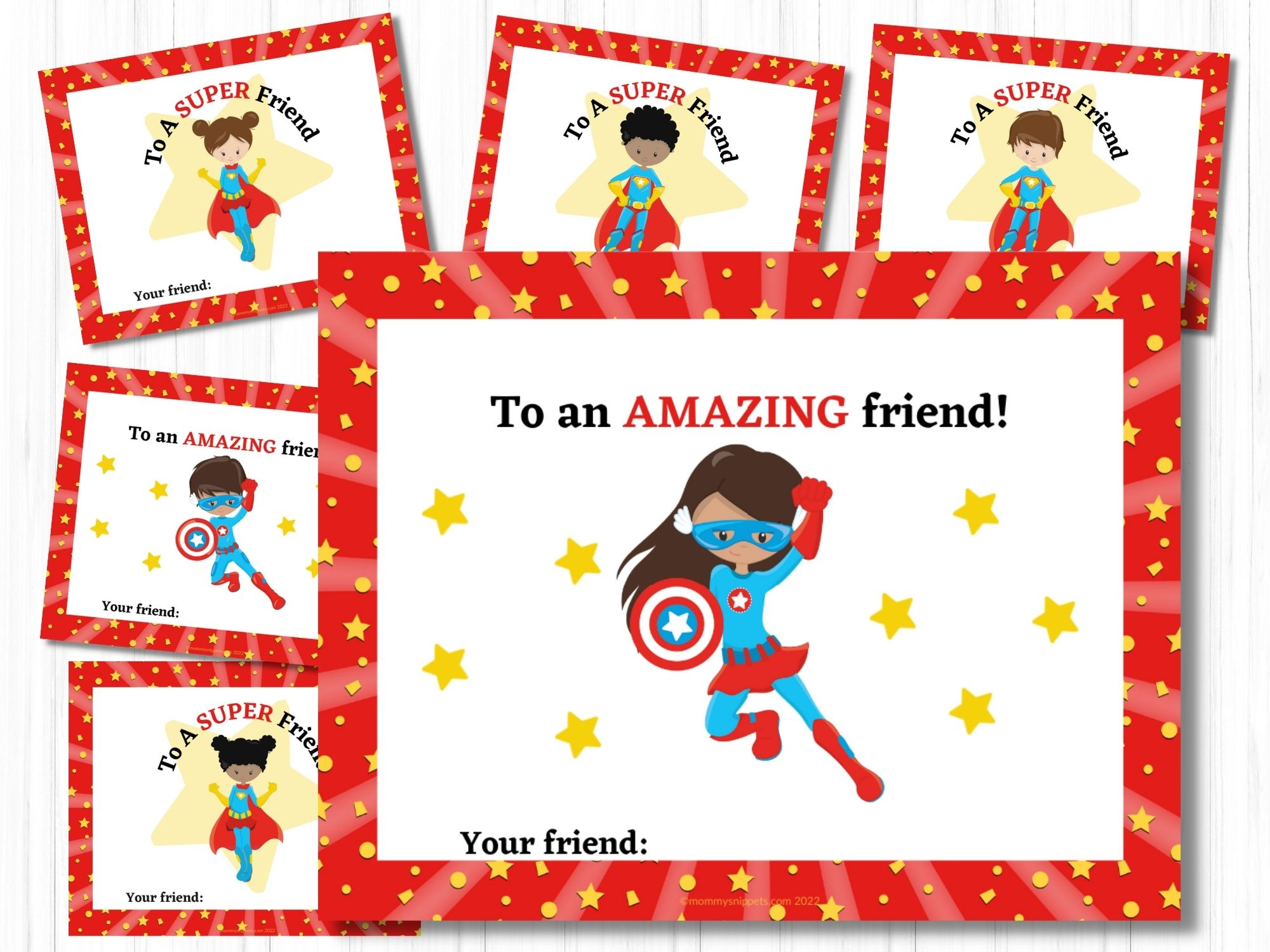 Free Printable Valentine&amp;#039;S Cards For Kids: 8 Superhero Valentines! - pertaining to Free Printable Superhero Valentines