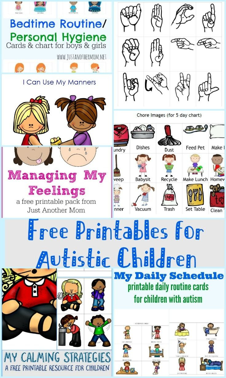 Free Printables For Autistic Children within Free Autism Pecs Printables