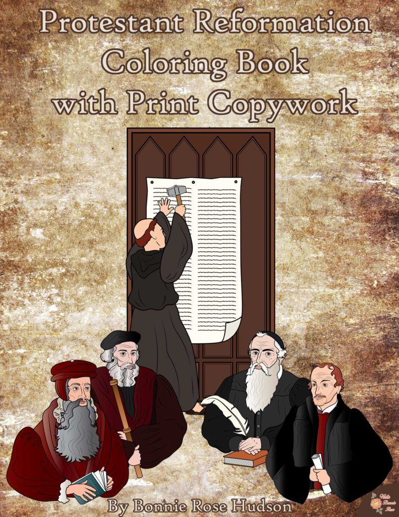 Free Reformation Day Copywork - Thrifty Homeschoolers regarding Free Reformation Day Printables