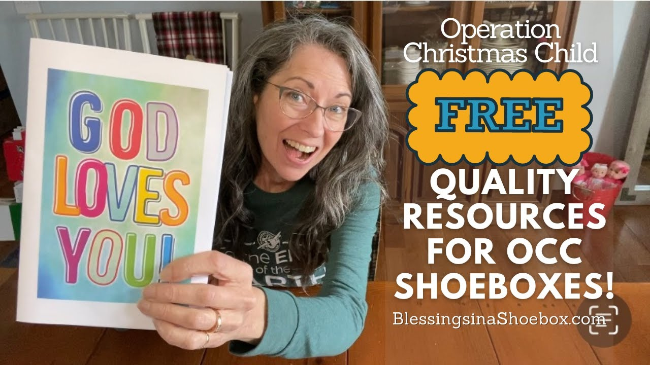 Free Shoebox Resources Operation Christmas Child Blessingsinashoebox Best Occ Website Gospel in Blessings in a Shoebox Free Printables