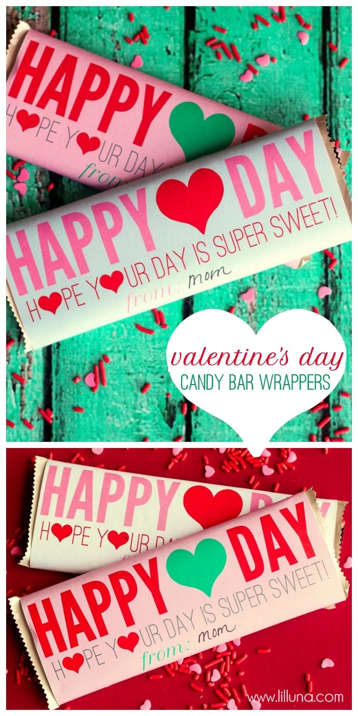 Free Valentines Candy Bar Wrappers – Let&amp;#039;S Diy It All – With pertaining to Valentine Candy Wrappers Free Printables