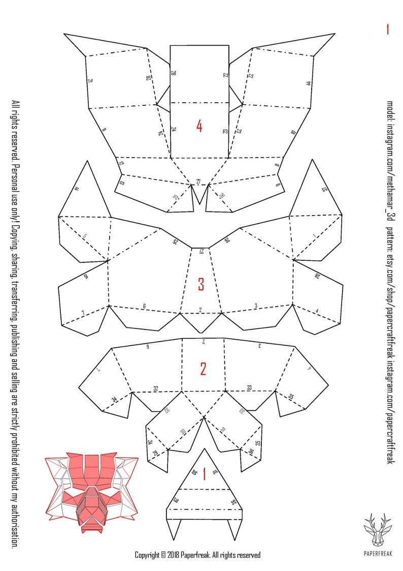 Frequently Asked Questions inside Free Printable 3d Fox Mask Template