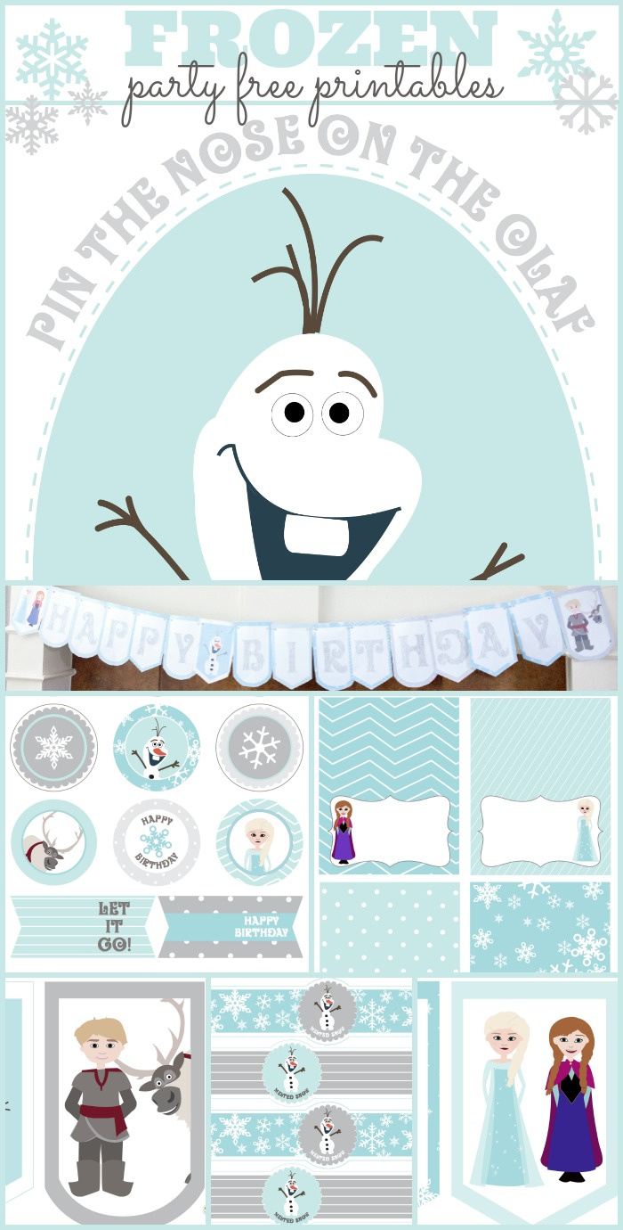 Frozen Birthday Party Printables - Capturing Joy With Kristen Duke in Frozen Free Printables Birthday